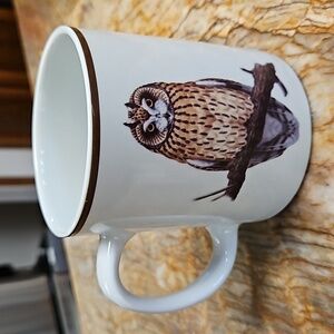 NATIONAL WILDLIFE FOUNDATION Owl Mug Cup